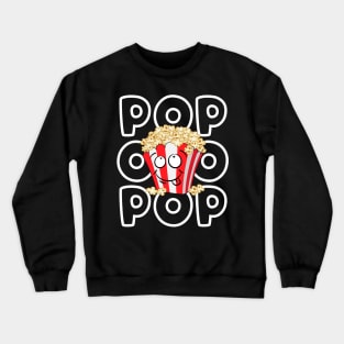 Love Popcorn 2 T-Shirt Funny Popcorn Lovers Crewneck Sweatshirt